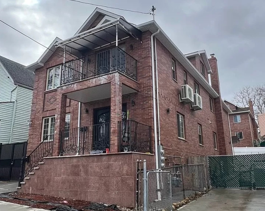 Two Family Brick House  New Construction